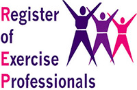REPS logo - an independent, public register which recognises the qualifications and expertise of health-enhancing exercise professionals in the UK